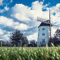 Buy canvas prints of The Gibbet Mill, South Wirral by Liam Neon
