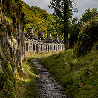 Buy canvas prints of Anglesey Barracks, Dinorwig Quarry by Liam Neon