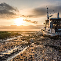 Buy canvas prints of Shipwrecked, Heswall Shore by Liam Neon