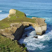 Buy canvas prints of Otago Tunnel Beach Rocks by Liam Neon
