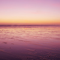 Buy canvas prints of Rainbow Sands Off Hilbre by Liam Neon