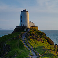 Buy canvas prints of Tŵr Mawr Lighthouse, Anglesey by Liam Neon
