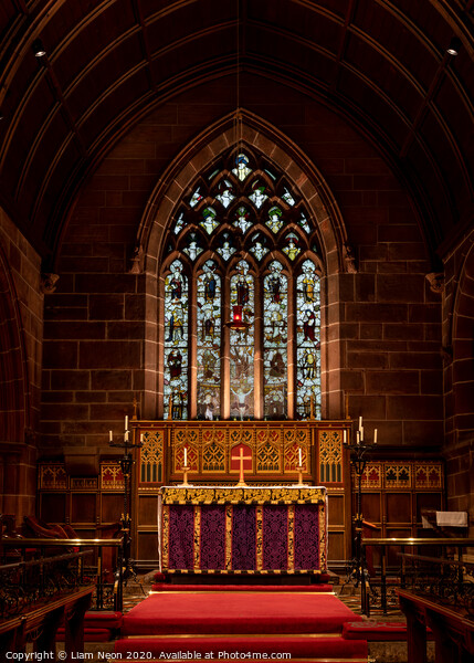 St Bridgets Altar Picture Board by Liam Neon