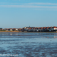 Buy canvas prints of Hoylake Beach Reflections by Liam Neon