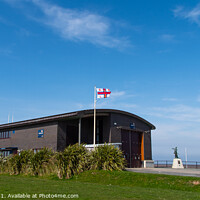 Buy canvas prints of Hoylake Lifeboat Station. by Liam Neon