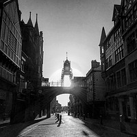 Buy canvas prints of Chester Eastgate Clock by Jade Hughes