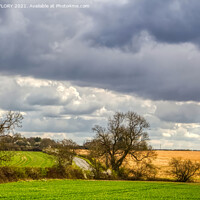 Buy canvas prints of Suffolk Skies by DAVID FLORY