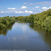 Buy canvas prints of River Ouse by Angela Cottingham