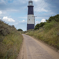 Buy canvas prints of Spurn Point Lighthouse by Angela Cottingham