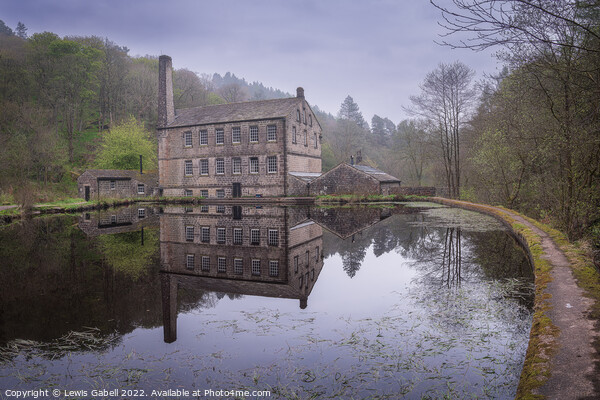 Gibson Mill at Hardcastle Crags, Hebden Bridge Picture Board by Lewis Gabell