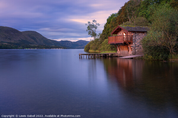 Duke Of Portland Boathouse at Ullswater, Lake District Picture Board by Lewis Gabell