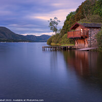 Buy canvas prints of Duke Of Portland Boathouse at Ullswater, Lake District by Lewis Gabell