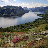 Buy canvas prints of Scenic Ullswater in the Lake District, Cumbria by Lewis Gabell