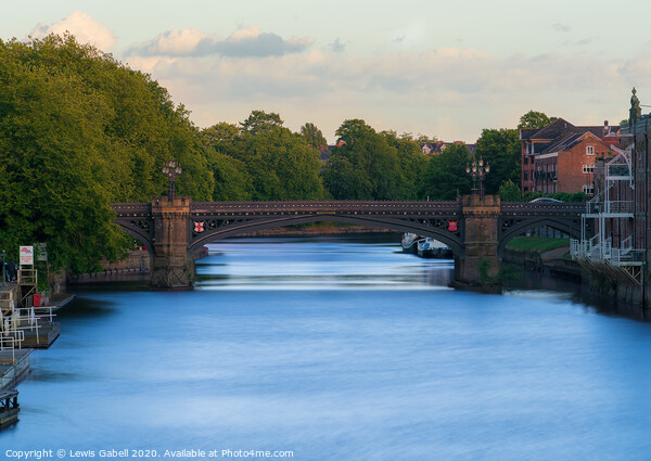 Skeldergate Bridge, York Picture Board by Lewis Gabell