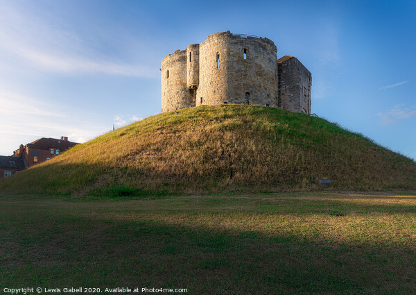 Clifford's Tower, York Picture Board by Lewis Gabell