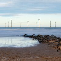 Buy canvas prints of Teesside Wind Farm, Redcar by Lewis Gabell