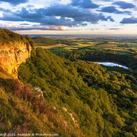 Buy canvas prints of Sutton Bank National Park, Yorkshire by Lewis Gabell