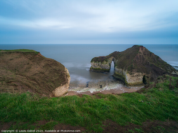 The Drinking Dinosaur, Flamborough Head Picture Board by Lewis Gabell