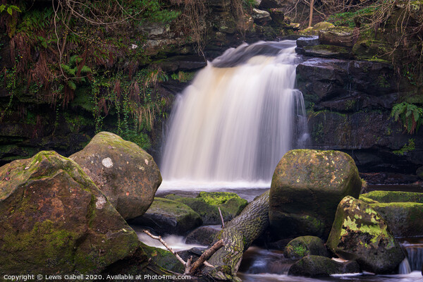 Thomason Foss Waterfall, Goathland Picture Board by Lewis Gabell