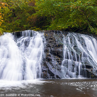 Buy canvas prints of Kildale Falls / Old Meggison Waterfall by Lewis Gabell