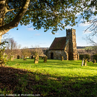 Buy canvas prints of St Andrews Little Church, Upleatham by Lewis Gabell