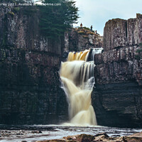 Buy canvas prints of High Force Waterfall  by Aimie Burley