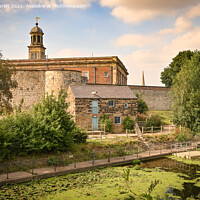 Buy canvas prints of The banks of the River Foss, York  by Aimie Burley