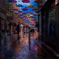 Buy canvas prints of Rainy Day In Durham by Aimie Burley