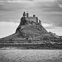 Buy canvas prints of Lindisfarne Castle by Aimie Burley