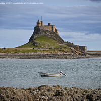 Buy canvas prints of Boat at Lindisfarne by Aimie Burley
