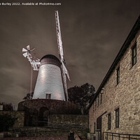 Buy canvas prints of Fulwell Mill at Night by Aimie Burley