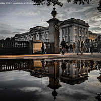 Buy canvas prints of Palace in a Puddle  by Aimie Burley