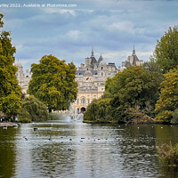 Buy canvas prints of Serenity in St. James Park by Aimie Burley