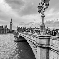 Buy canvas prints of Westminster Bridge by Aimie Burley