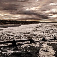 Buy canvas prints of Stormy Sea by Aimie Burley
