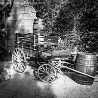 Buy canvas prints of Cart and Barrel  by Aimie Burley