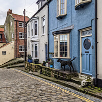 Buy canvas prints of Staithes Street by Aimie Burley