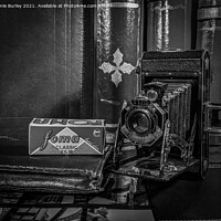 Buy canvas prints of Vintage Camera still life by Aimie Burley