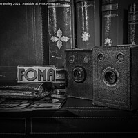 Buy canvas prints of Vintage brownie camera  by Aimie Burley