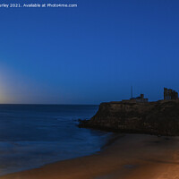 Buy canvas prints of Tynemouth by night by Aimie Burley