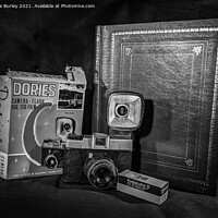 Buy canvas prints of Vintage 60's camera  by Aimie Burley