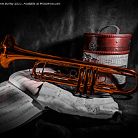 Buy canvas prints of Red trumpet  by Aimie Burley