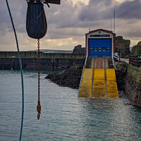 Buy canvas prints of St. Abbs lifeboat station  by Aimie Burley