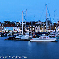 Buy canvas prints of Anstruther at night by Liam Thompson