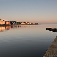 Buy canvas prints of  West Kirby marine lake, Wirral by Ann Goodall