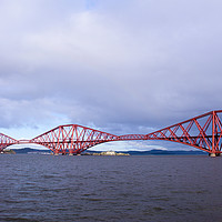 Buy canvas prints of The Forth Bridges by Jake Uniacke