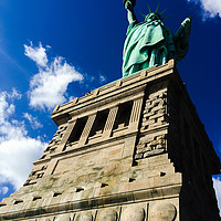 Buy canvas prints of Statue of Liberty by Marinne Delamare