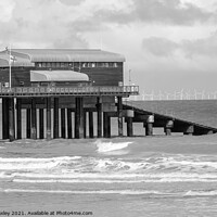 Buy canvas prints of Cromer lifeboat station by Chris Yaxley