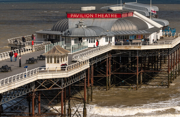 Pavilion Theater in the seaside town of Cromer Picture Board by Chris Yaxley