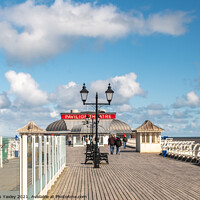 Buy canvas prints of Cromer pier, Norfolk by Chris Yaxley